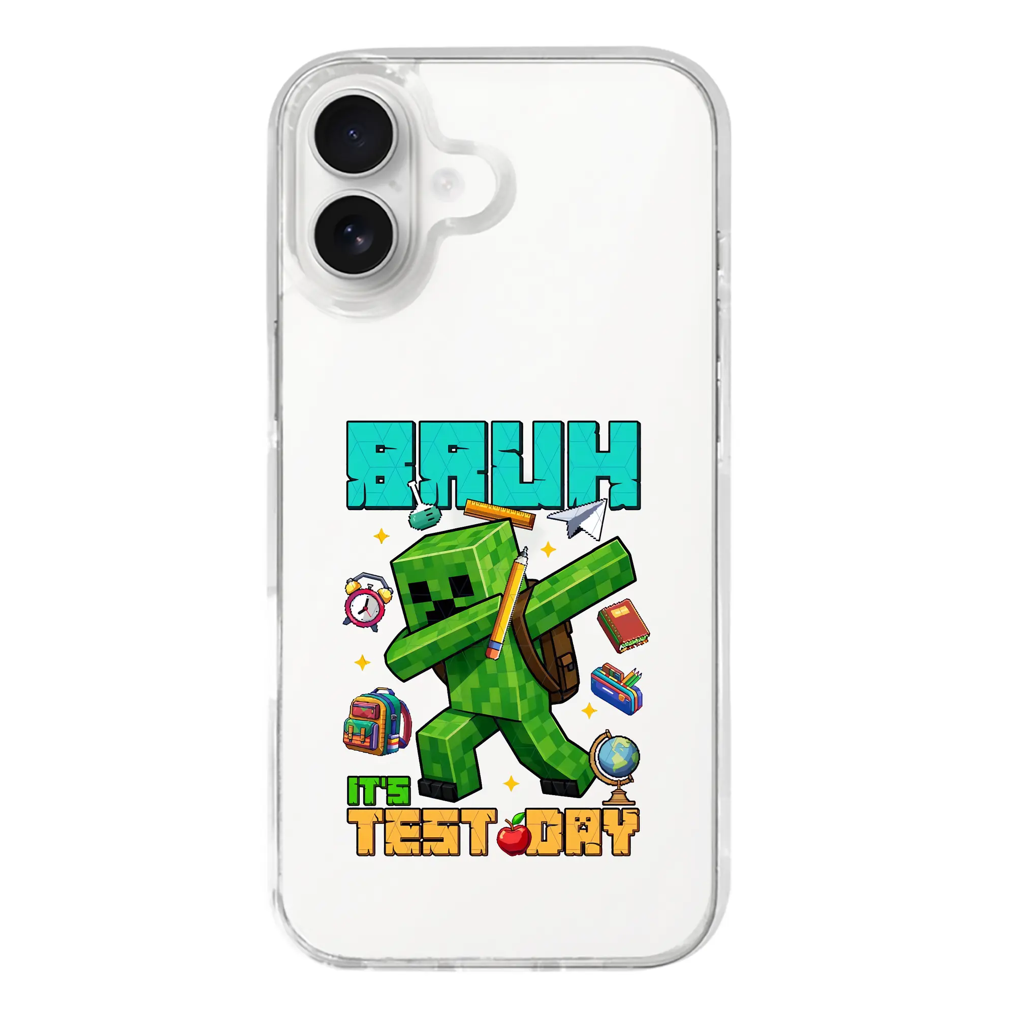 マイクラ グッズ  マイクラ - iPhone 17シリーズ 透明スマホケース – 薄型・耐衝撃・精密フィット保護カバー